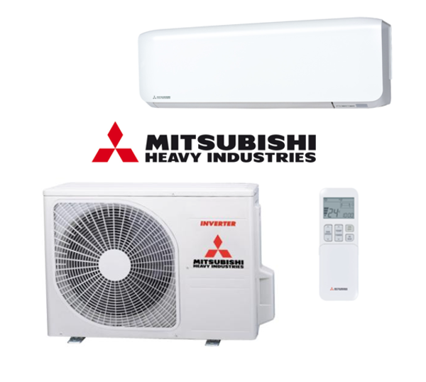 Mitsubishi Heavy Industrie Split Klimaanlagen Set SRK/SRC 20 ZS-WF für 25m²