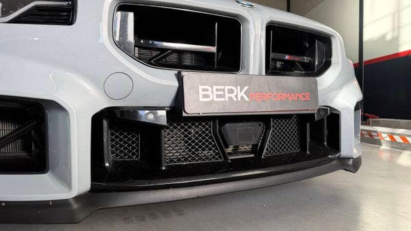 BERK M2 G87 Bumper Grille Mesh – High Gloss Black