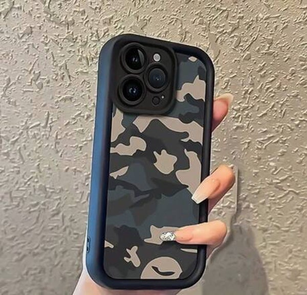 Black Camouflage for iPhone
