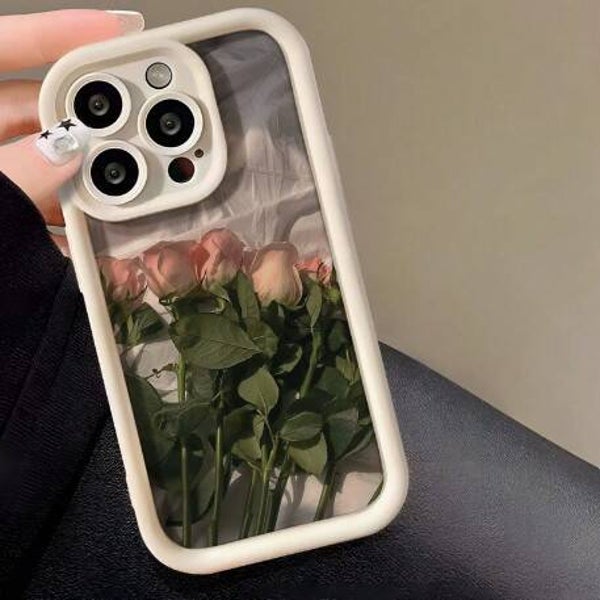 Romantic rose case for iPhone