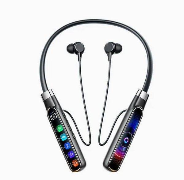 Neck-Mounded bluetooth headset