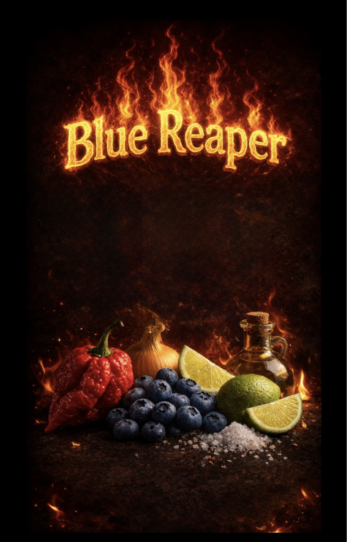 Blue Reaper Sauce - Leckere Früchte treffen auf feurige Schärfe