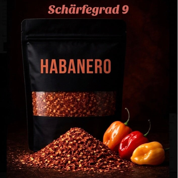 Habanero-Flocken: tropisch-fruchtig mit kräftigem Schärfekick