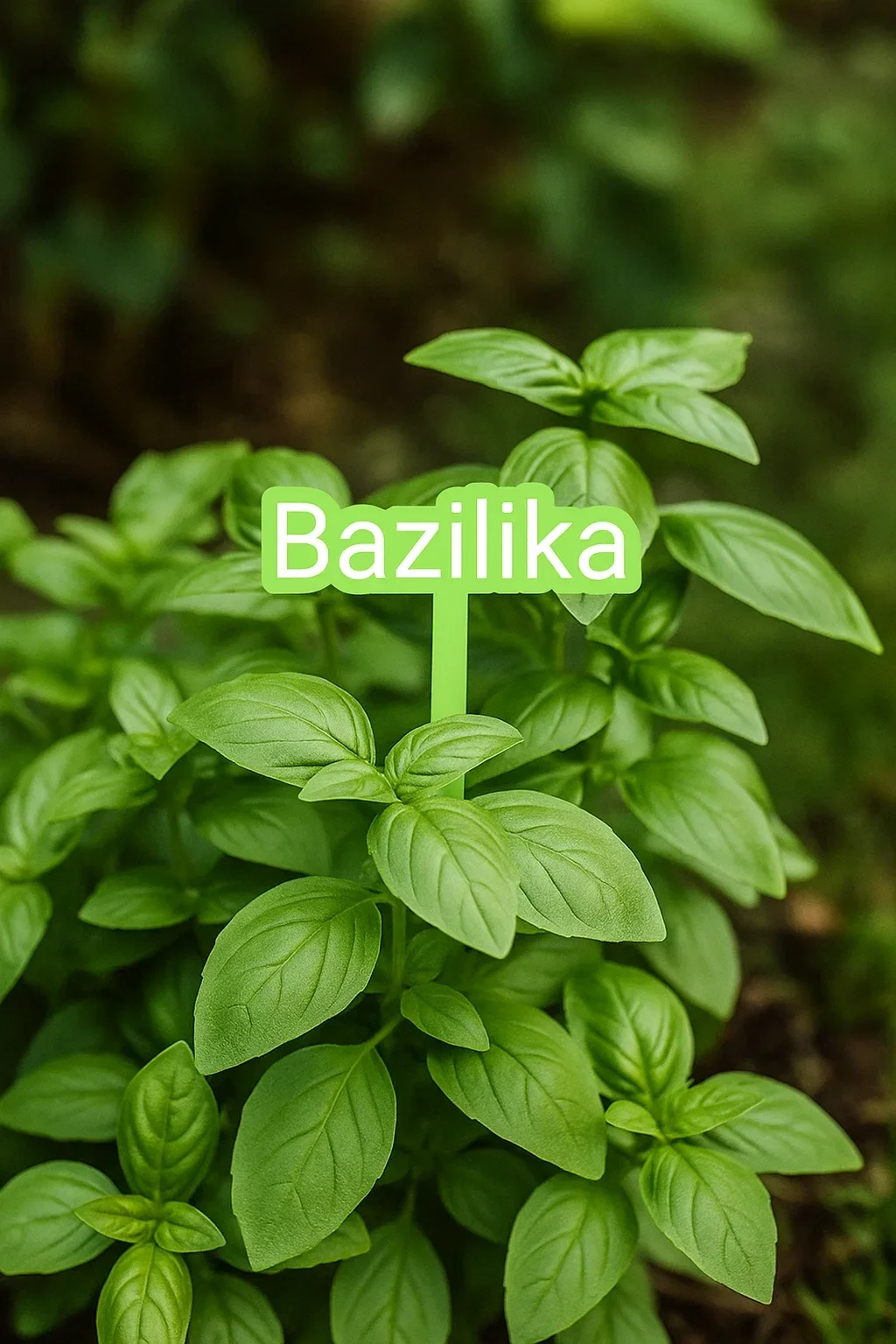 Personalizirane tablice z imeni za vrt in zelišča – po naročilu