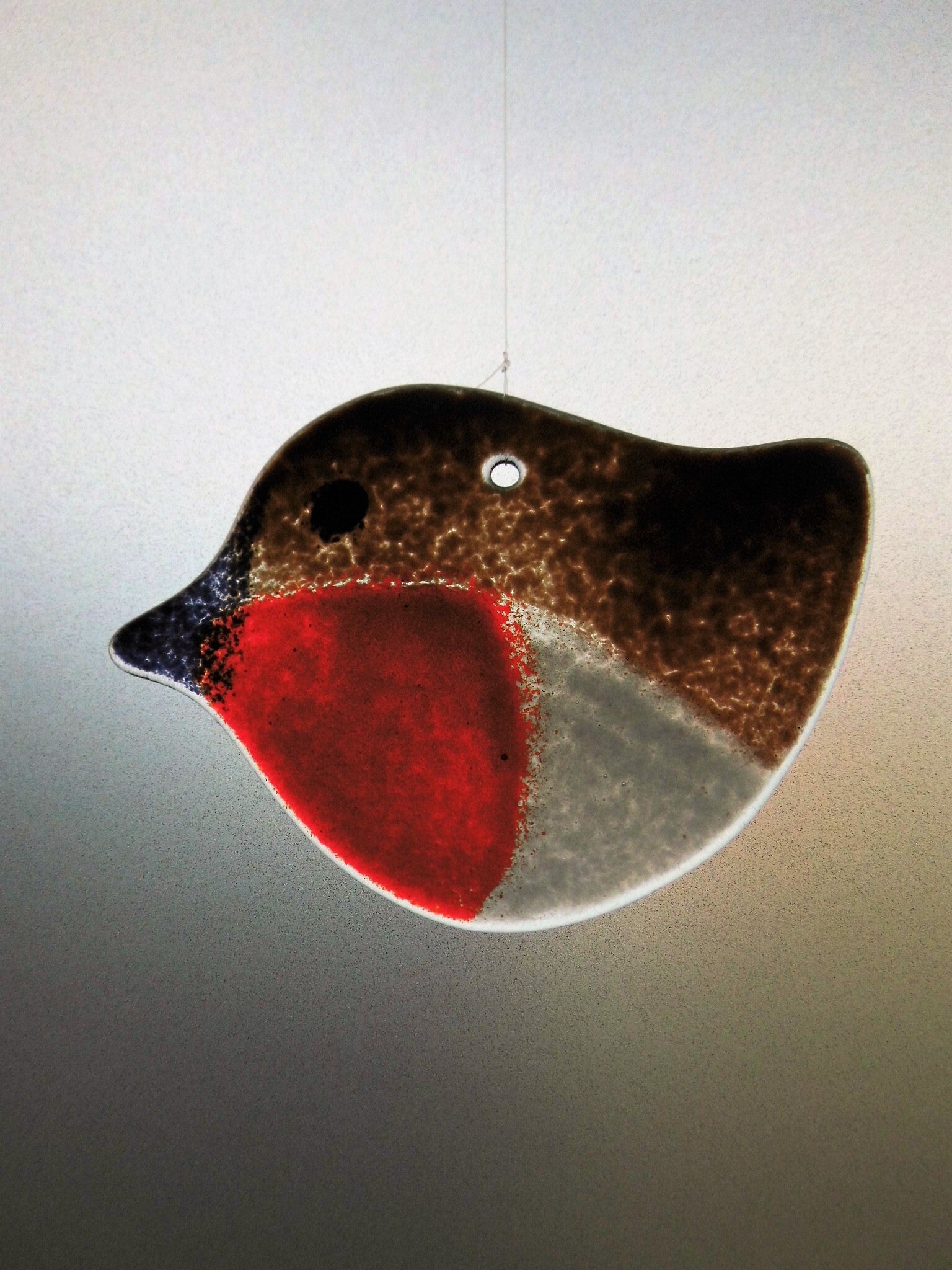 Roodborstje "fusing"