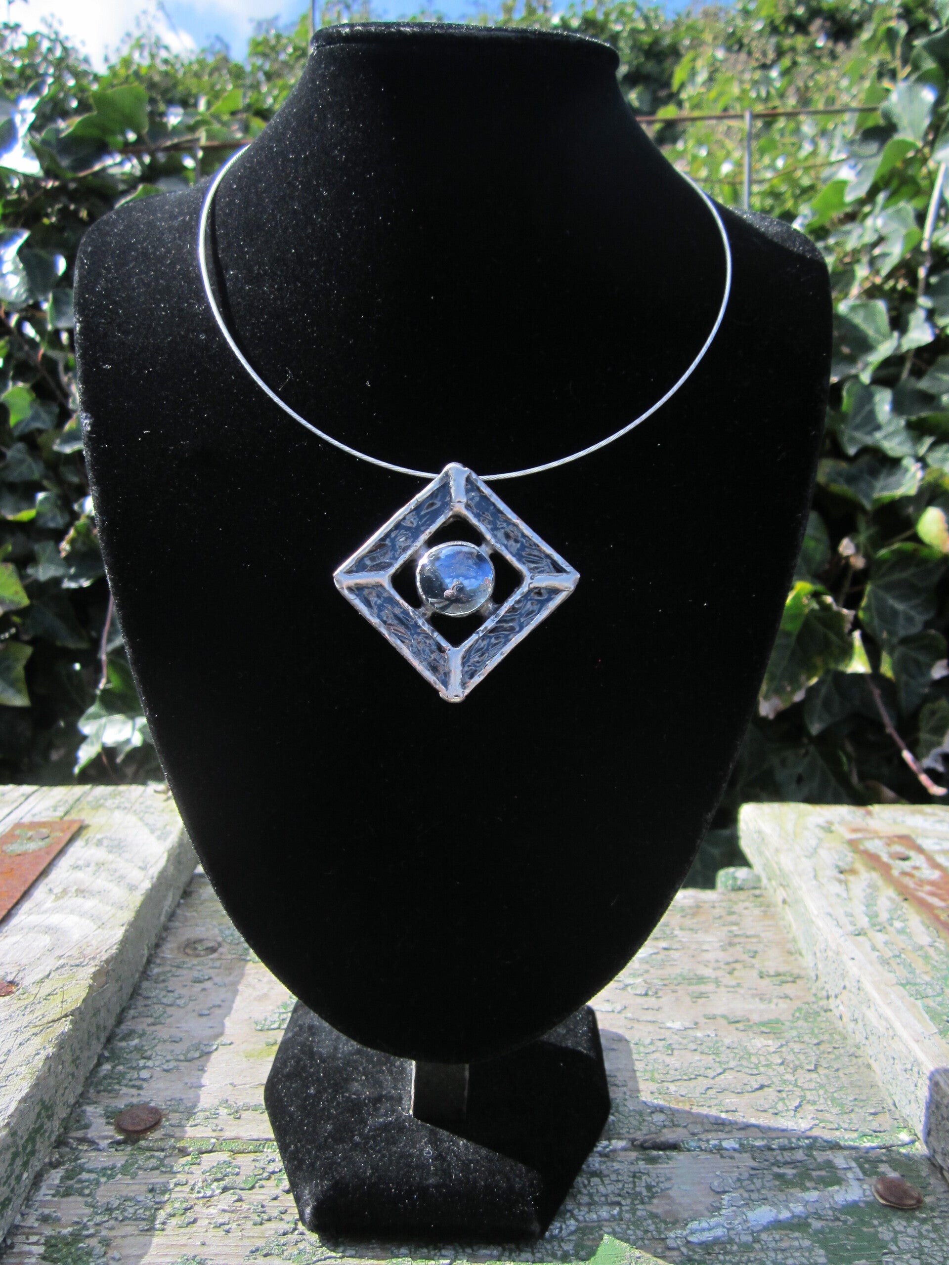 Hanger "Ysa" blank glas