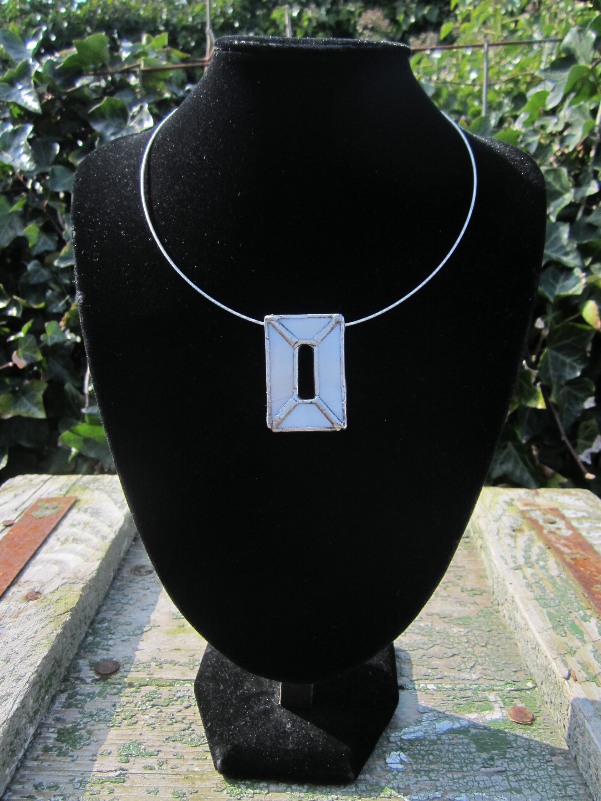 Hanger "Amy" wit glas