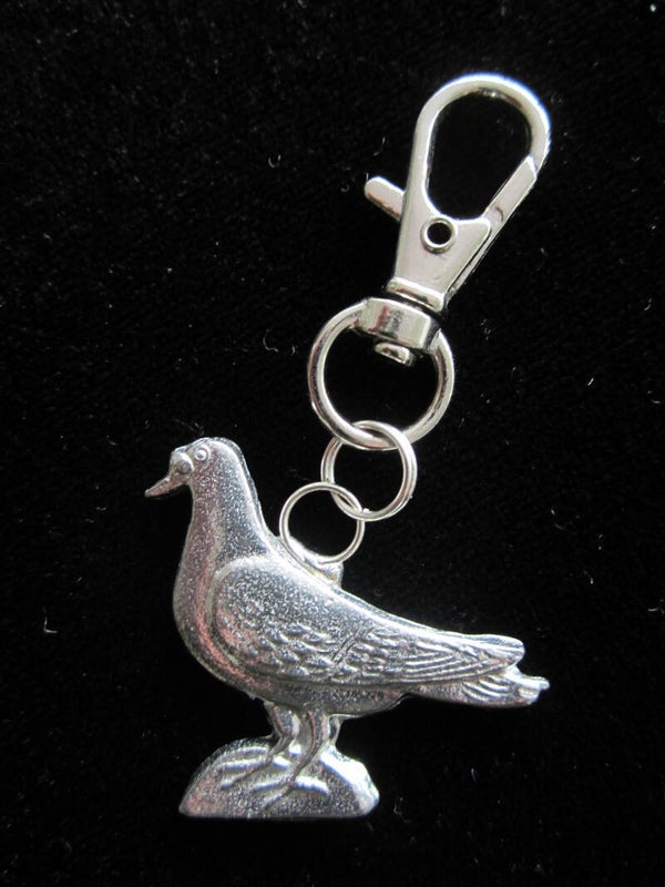 Sleutelhanger duif