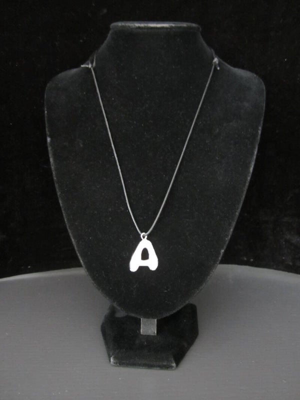 Letterhanger A van zilvertin