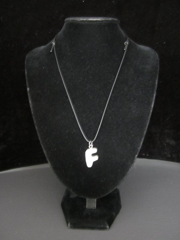 Letterhanger F van zilvertin