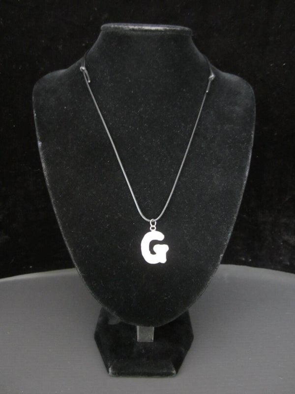 Letterhanger G van zilvertin