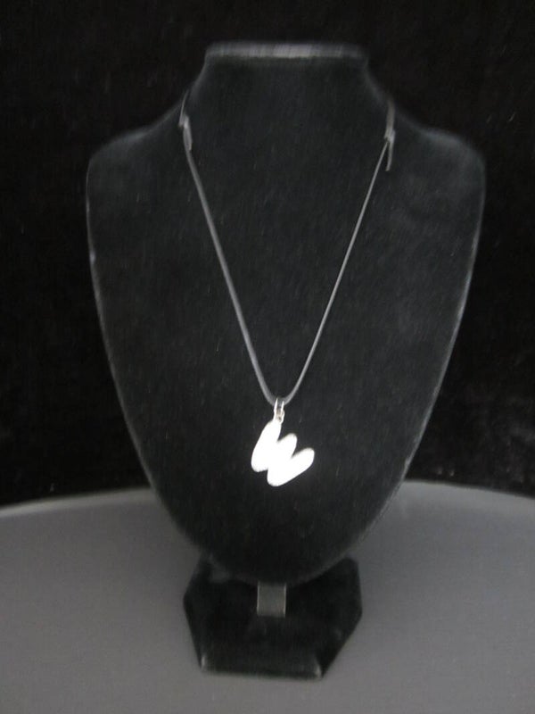 Letterhanger W van zilvertin