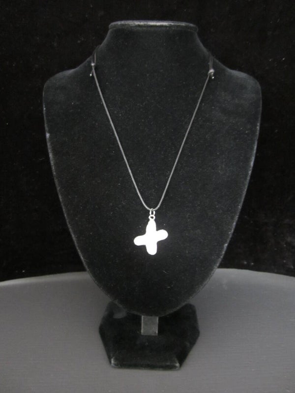 Letterhanger X van zilvertin