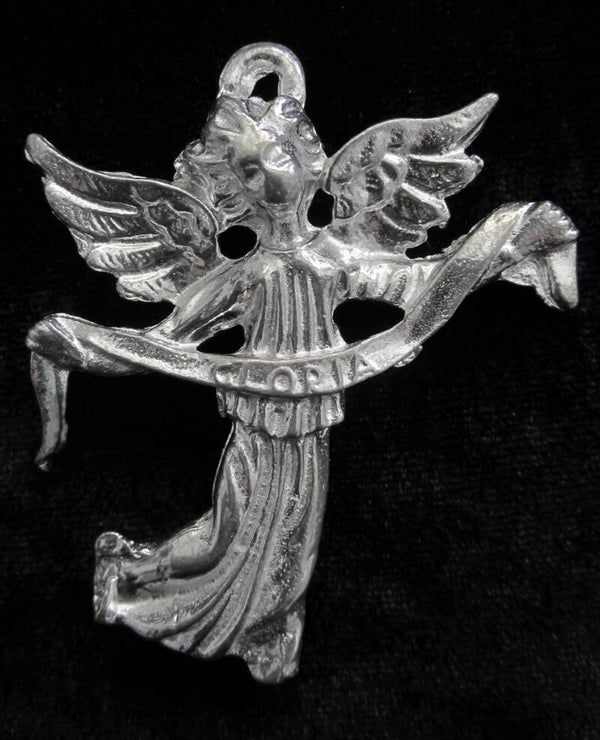 Tinnen engel "Gloria"