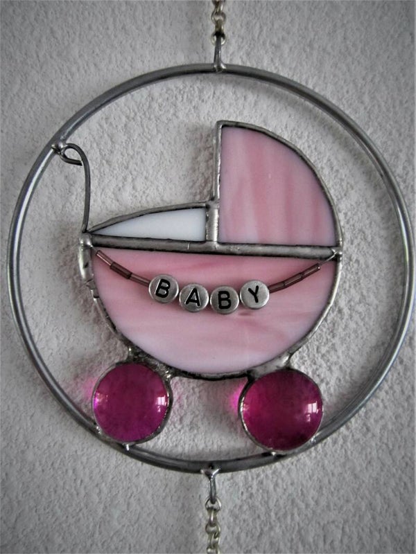 Raamhanger wandelwagen rose