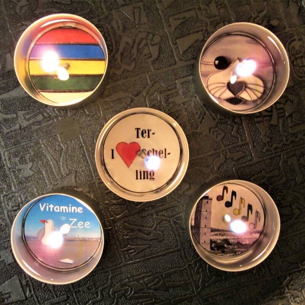 Waxine-lichtjes Terschelling