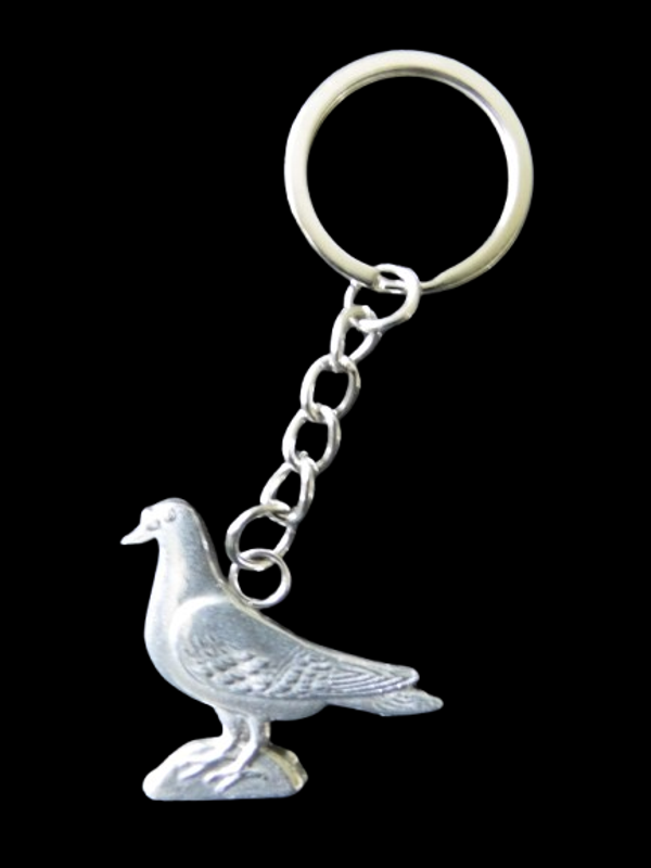 Sleutelhanger duif