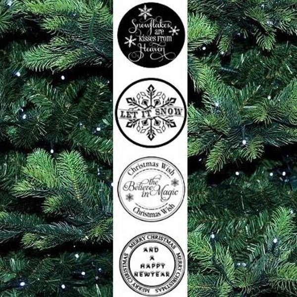 Waxine-lichtjes Kerst - setje nr.4