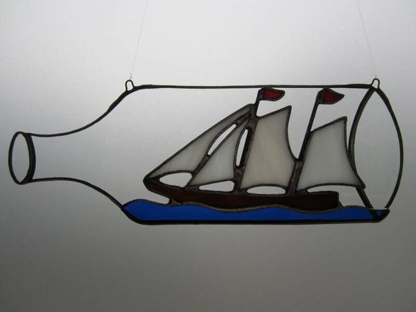 Scheepje in een fles