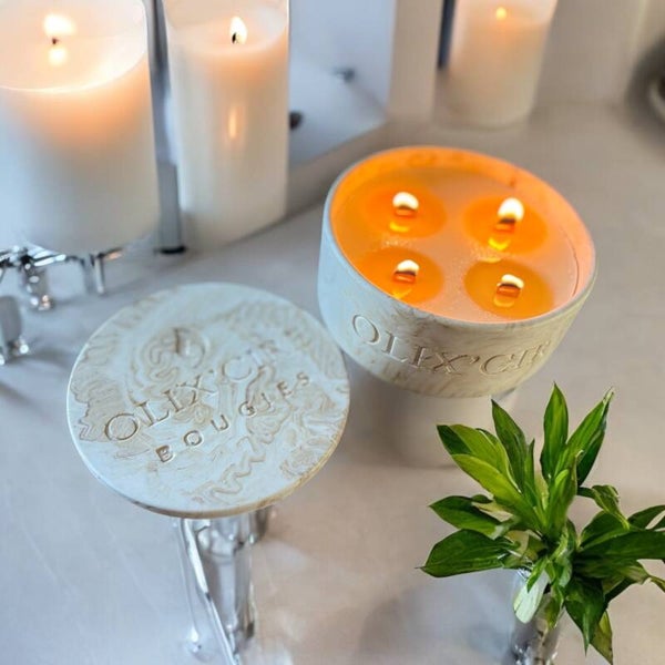 Les grandes bougies rechargeables