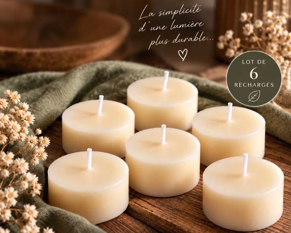 Les recharges bougies chauffe plat