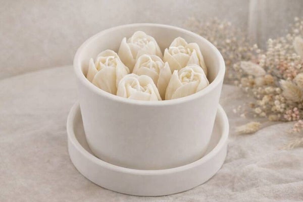 Bougie Fleurie - Douceur de Printemps