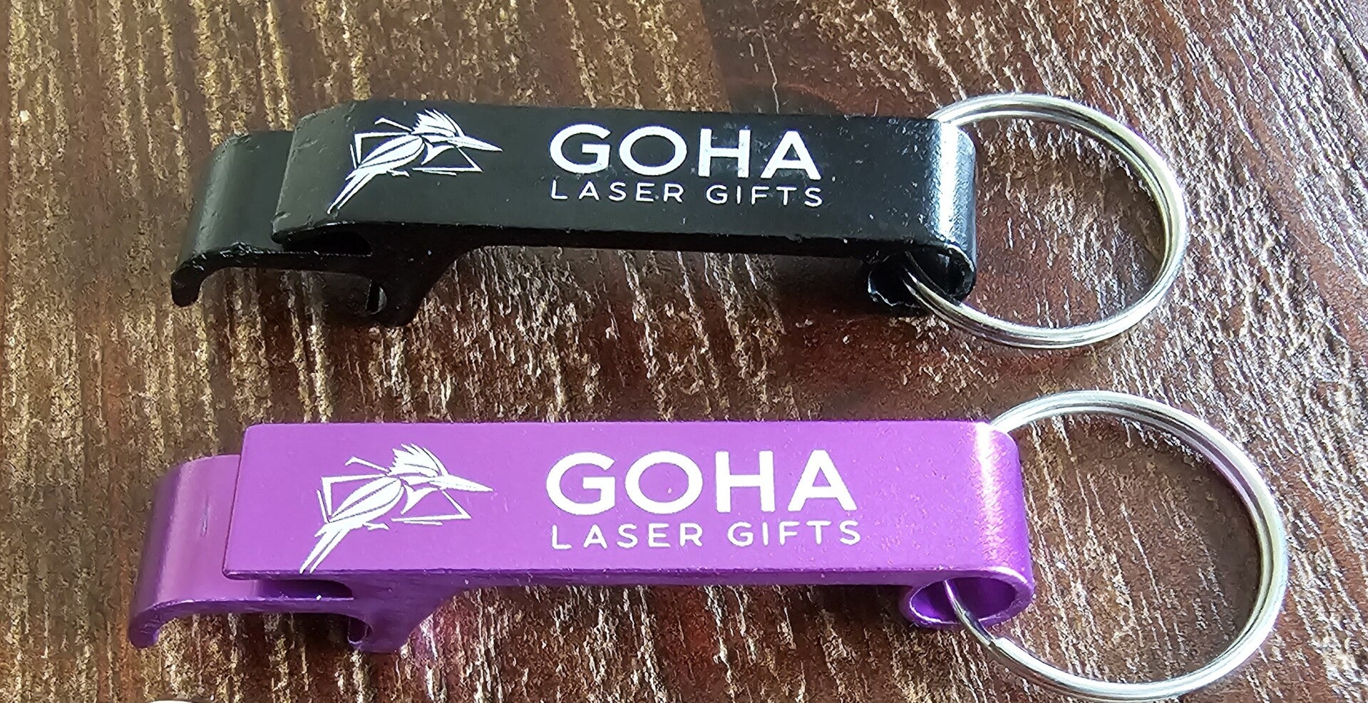 Flessen en blikken opener.