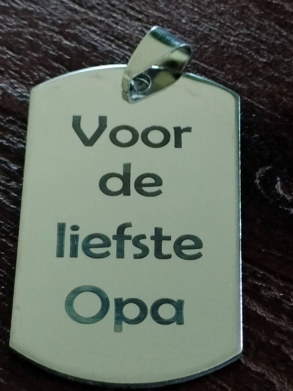 Opa is de liefste.