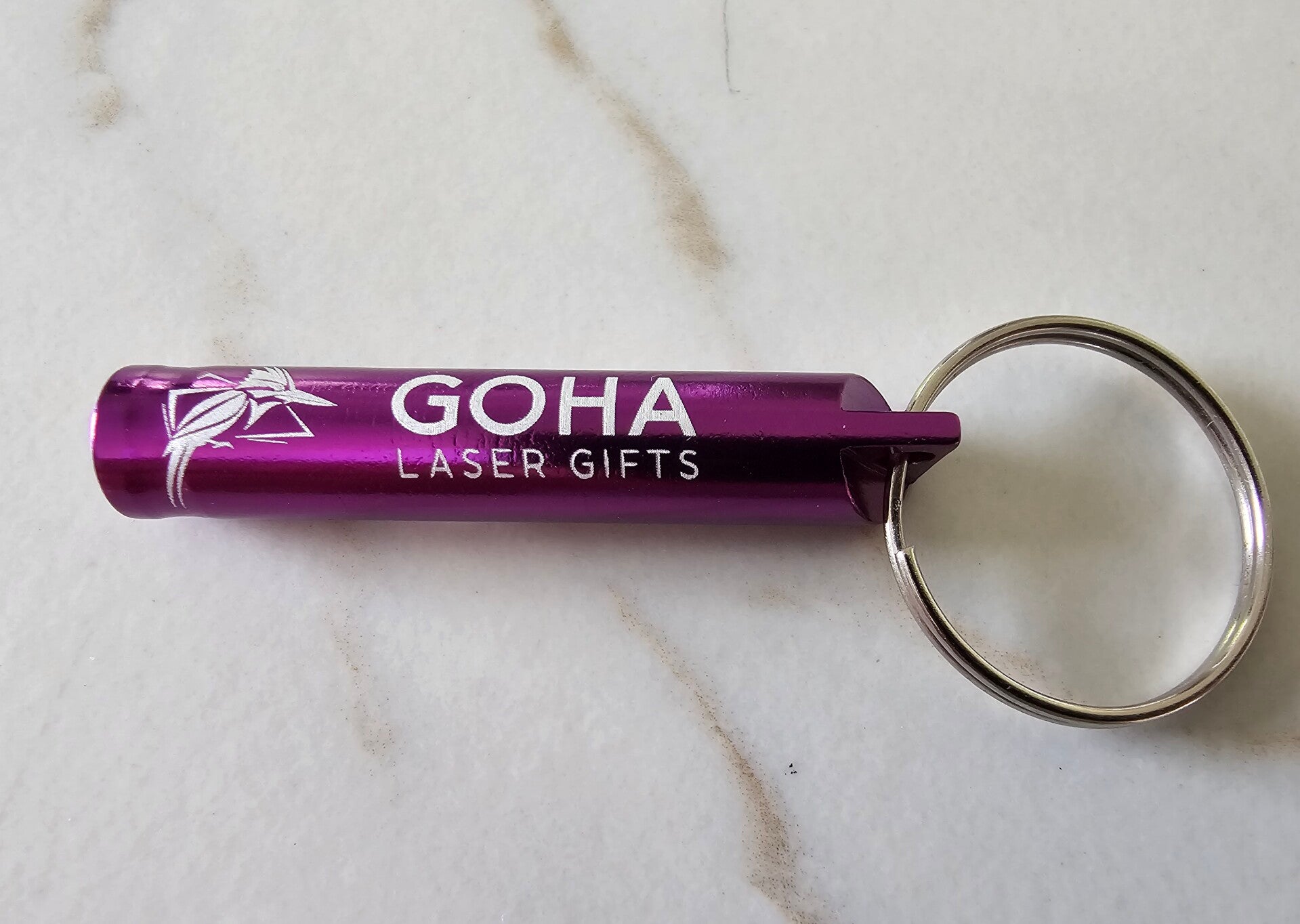 Overleving fluitje met gravering