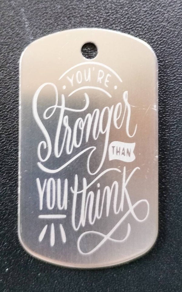 you're  stronger