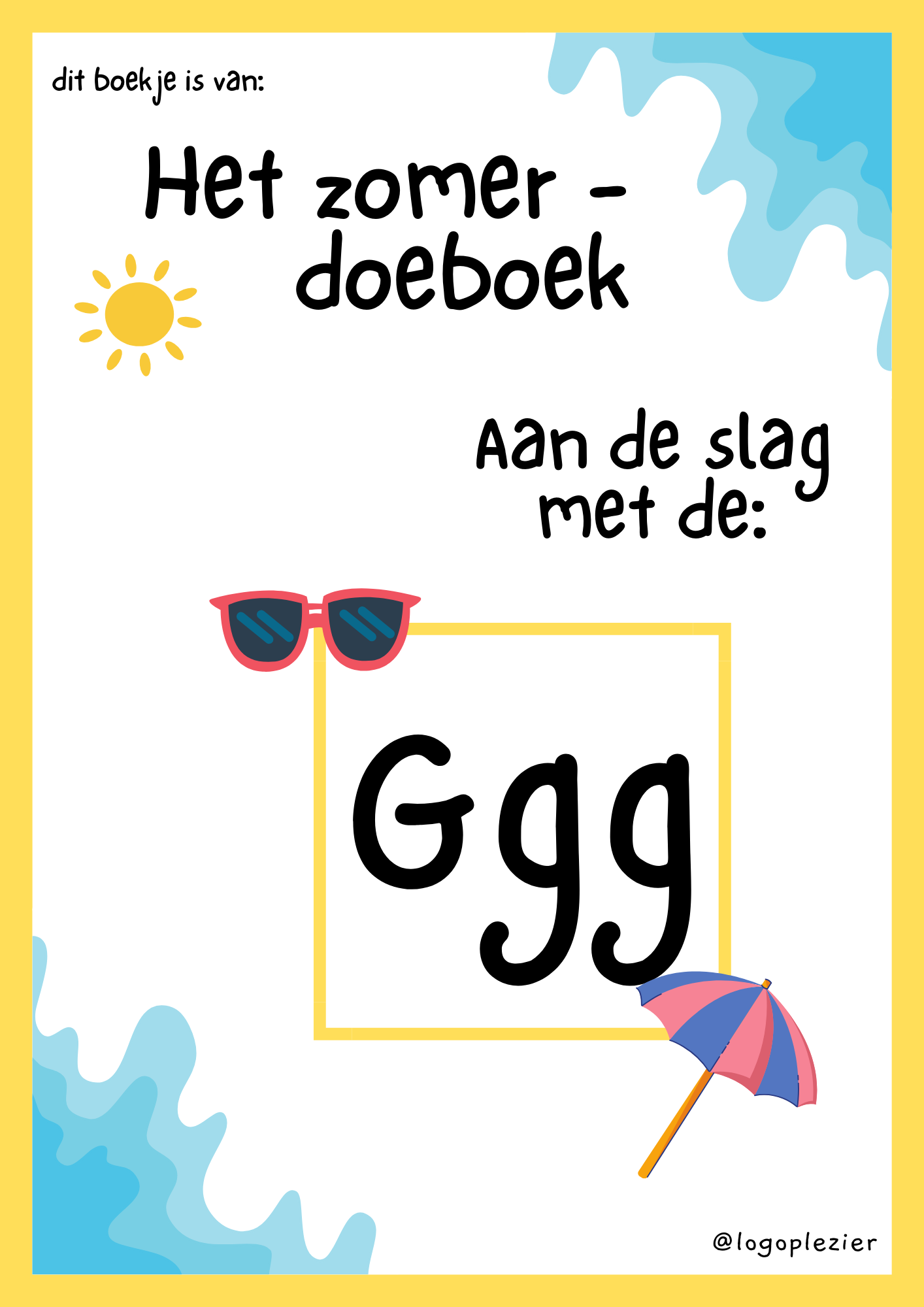 [g] zomer doe boekje!