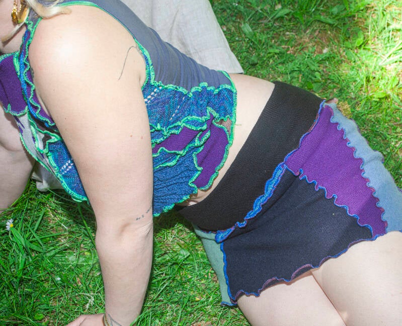 SIZE S - SKIRT - woolmix