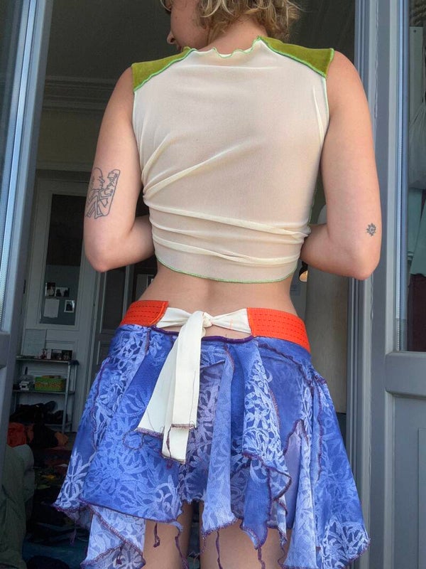 SIZE S - SKIRT - recycled