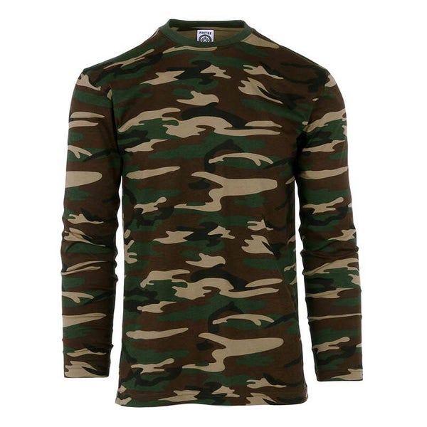 T-shirt lange mouw woodland 133800