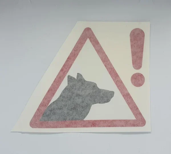 K9 Auto sticker driehoek