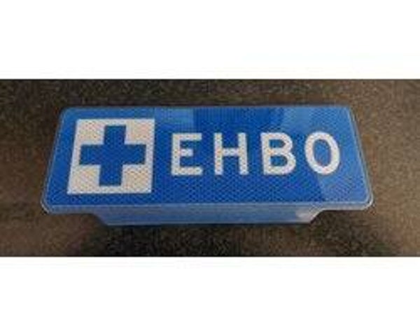 EHBO zonneklep met reflectie