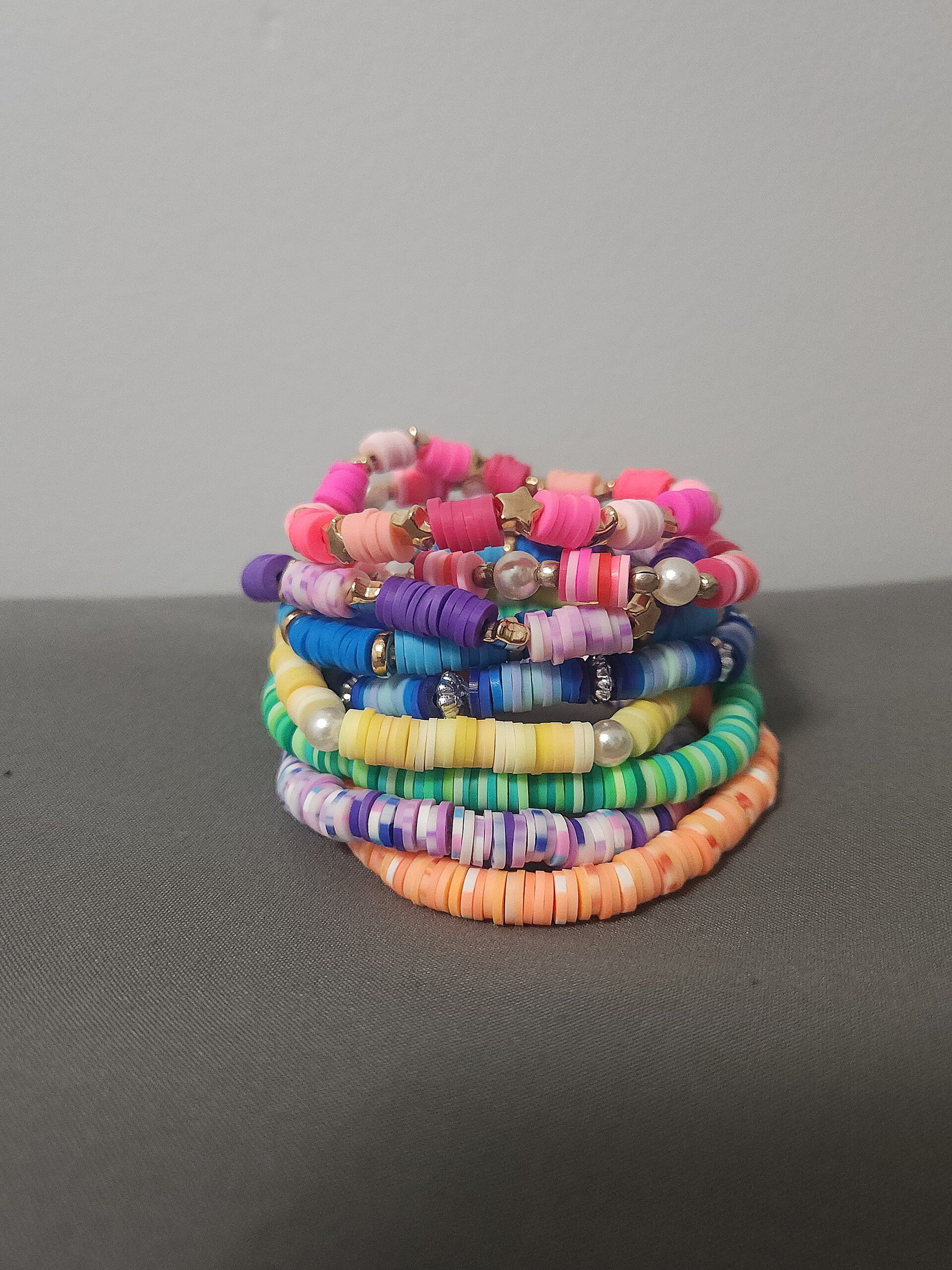 Clay Beaded Bracelet