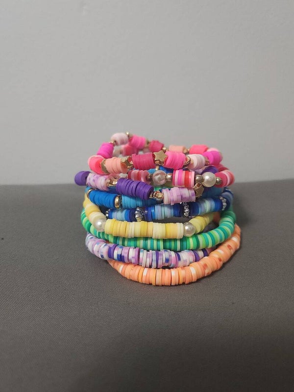 Clay Beaded Bracelet