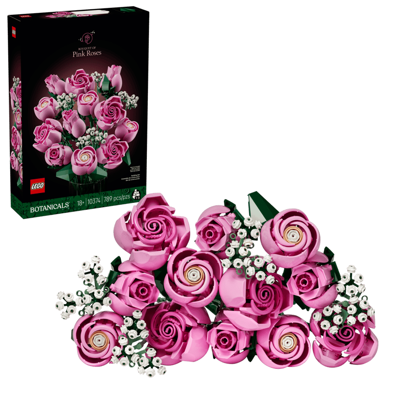 LEGO Botanicals 10374 Bouquet di Rose Rosa