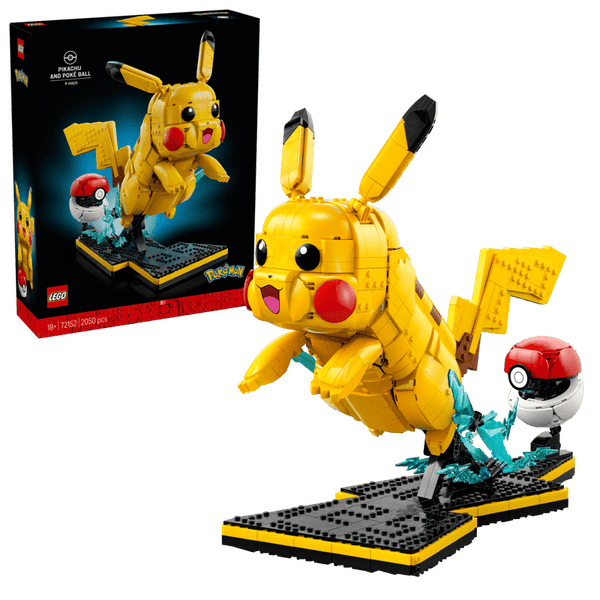 LEGO Pokemon 72152 Pikachu e Poké Ball