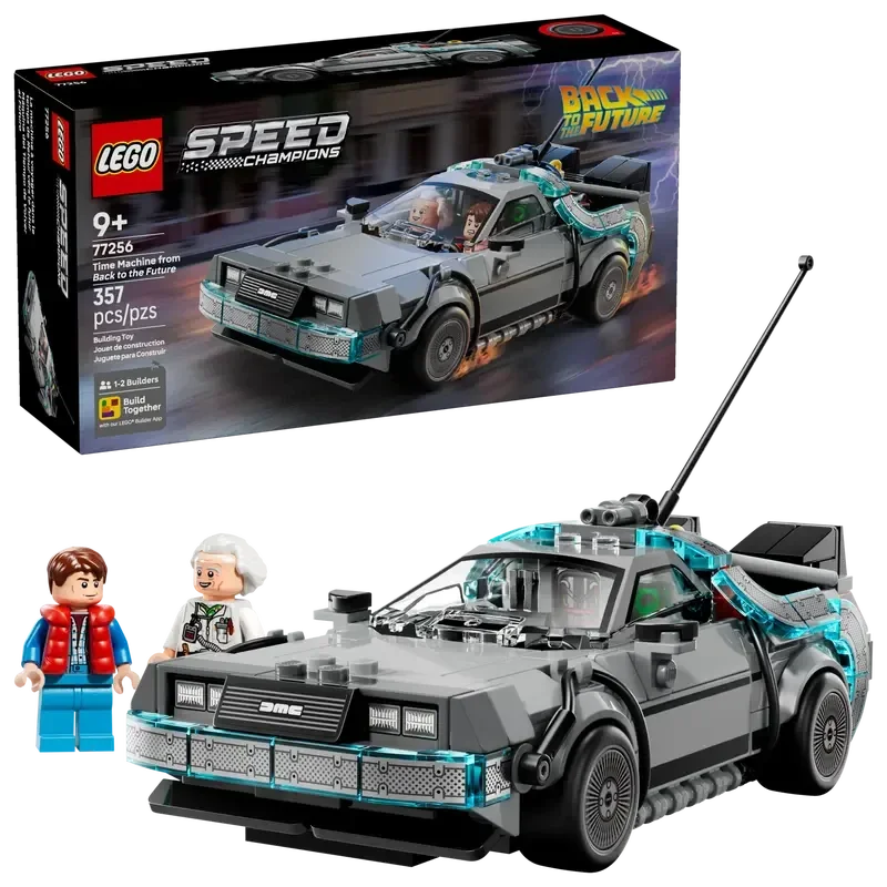 LEGO Speed Champions 77256 Macchina del tempo di Ritorno al Futuro