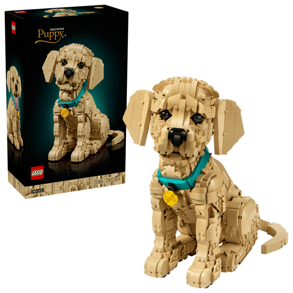 LEGO Icons 11384 Cucciolo di Golden Retriever