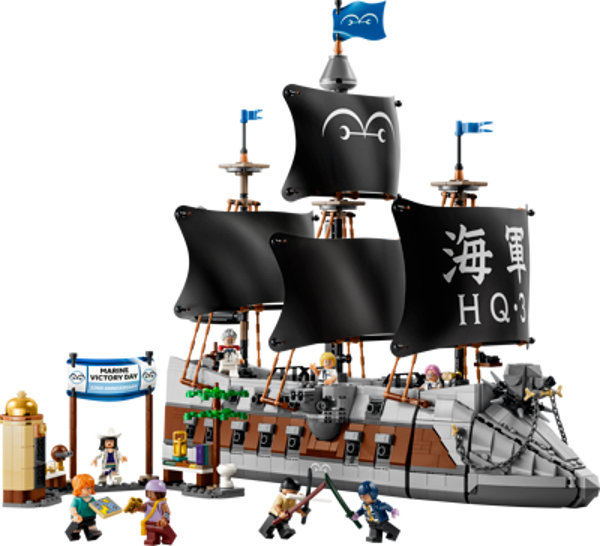 LEGO One Piece 75646 La nave da guerra di Garp