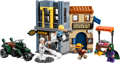 LEGO One Piece 75642 Resa dei conti con Capitano Smoker