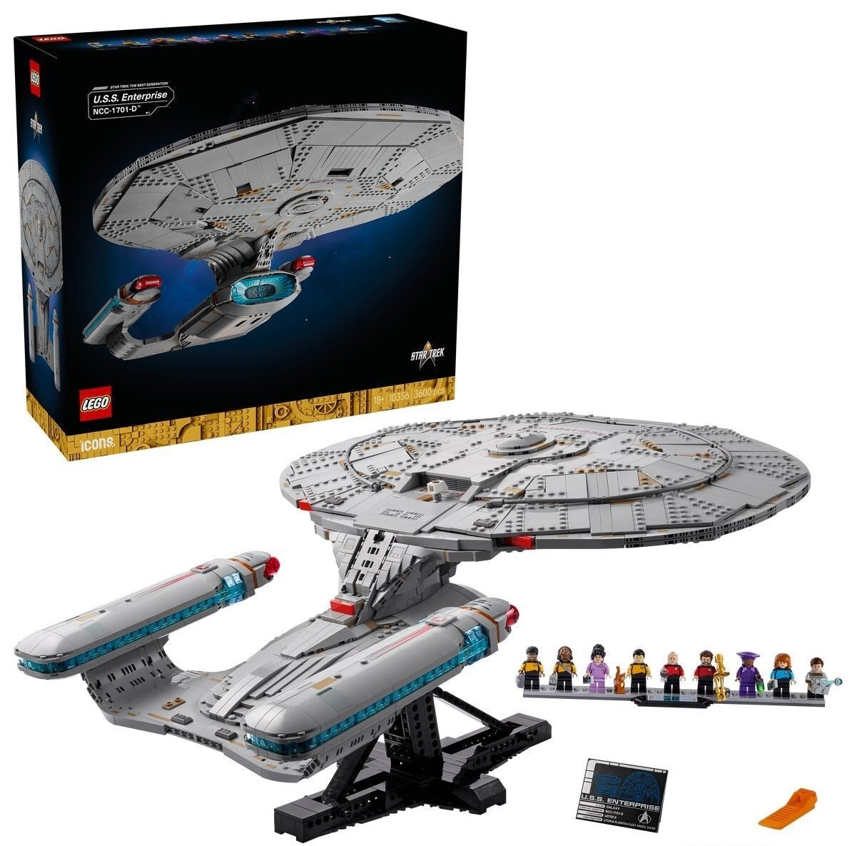 LEGO Icons 10356 Star Trek: U.S.S. Enterprise NCC-1701-D