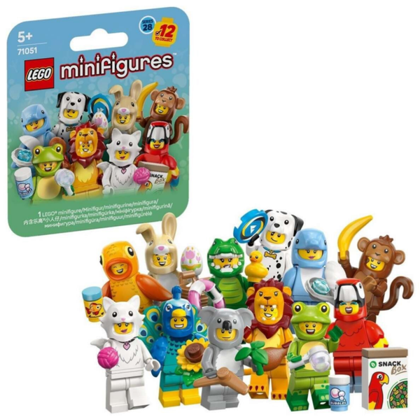 LEGO Minifigures 71051 Serie animali 28 - BOX da 36 pezzi