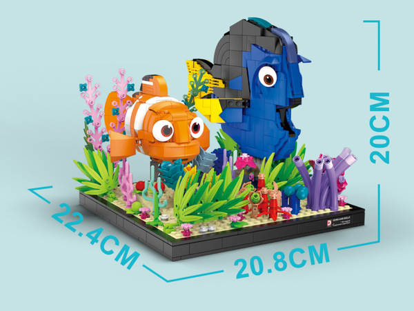 Jeux De Construction Nemo et Doris En Briques