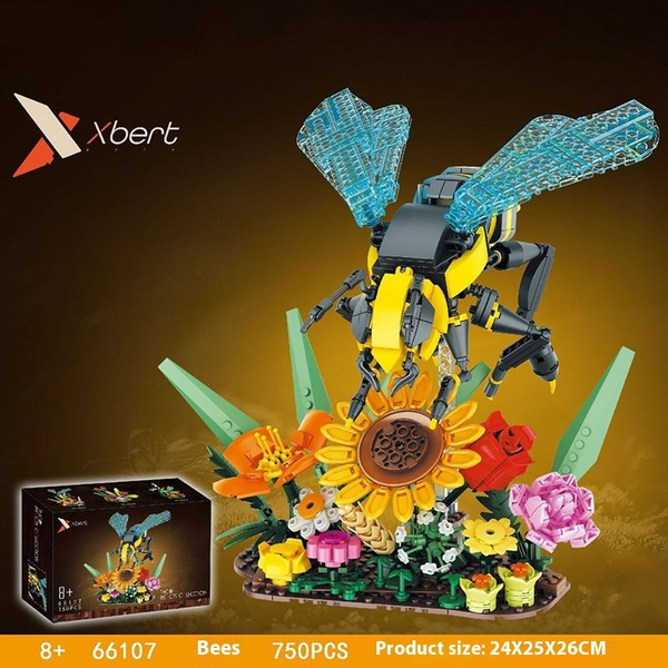 Jeux De Construction Décoration Insecte Florale En Briques