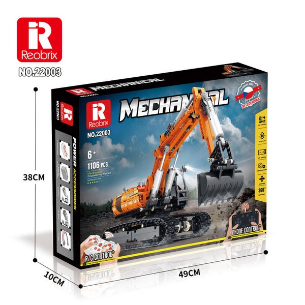 Jeux De Construction Pelle Mécanique En Briques