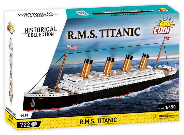 Jeux De Construction Titanic COBI 722 PCS 1:450  En Briques
